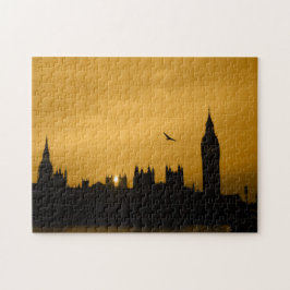 Puzzle Atardecer en Westminster - Gran Ben -Londres-rompe