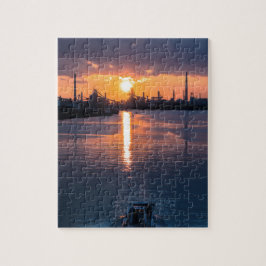 Puzzle Atardecer Japón Cielo