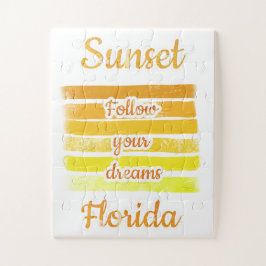 Puzzle Atardecer lindo en Florida