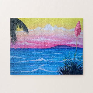 Puzzle Atardecer Oceano 