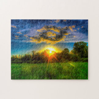 Puzzle Atardecer Wisconsin.