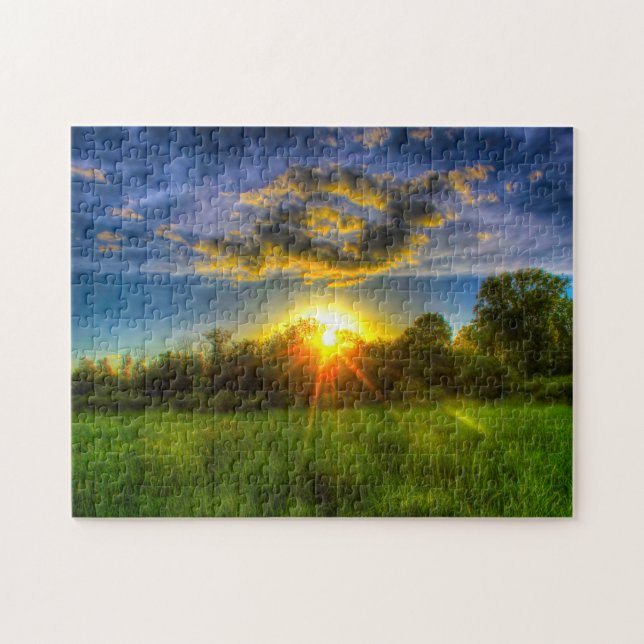 Puzzle Atardecer Wisconsin. (Horizontal)