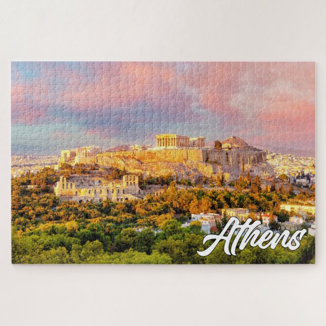 Puzzle Atenas, Grecia (Horizontal)