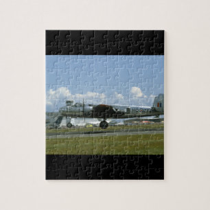 Puzzle Aterrizaje B25. (avión; aviones de b25_WWII