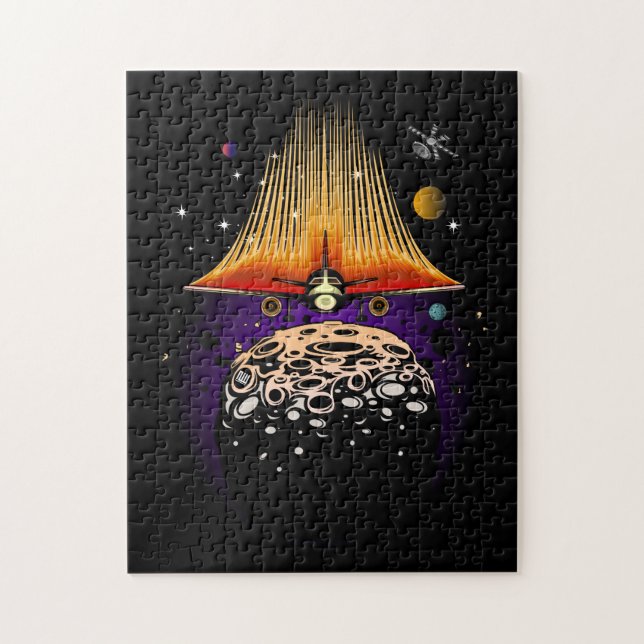 Puzzle Aterrizaje por luna (Vertical)