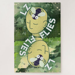 Puzzle Aterrizaje, zona toalla de playa