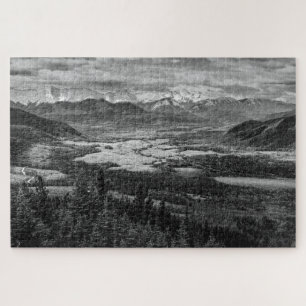 Puzzle Athabasca Vista: Fotografía de paisajes