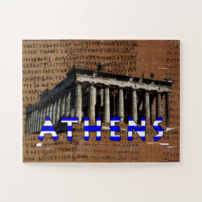 Puzzle Athens Greece (Horizontal)