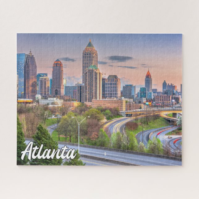 Puzzle Atlanta, Georgia, Estados Unidos (Horizontal)
