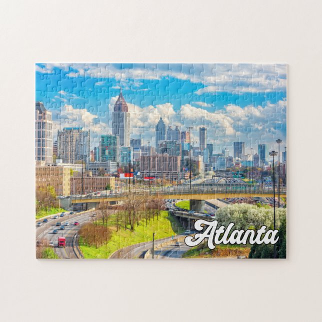 Puzzle Atlanta, Georgia, Estados Unidos (Horizontal)
