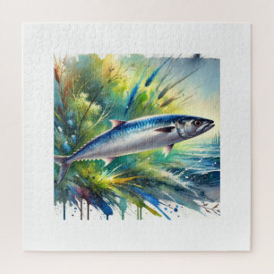 Puzzle Atlantic Herring 040924AREF134 - Watercolor