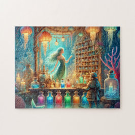 Puzzle Atlantis Mermaid Market Underwater Potion Shop