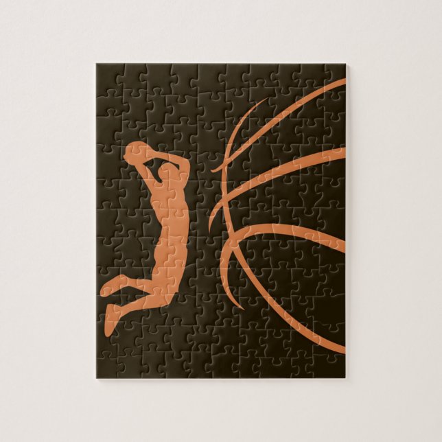 Puzzle Atleta del baloncesto (Vertical)