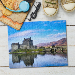 Puzzle Atracciones icónicas del castillo de Donan Eilean