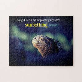 Puzzle Atrapada en el acto iguana marina