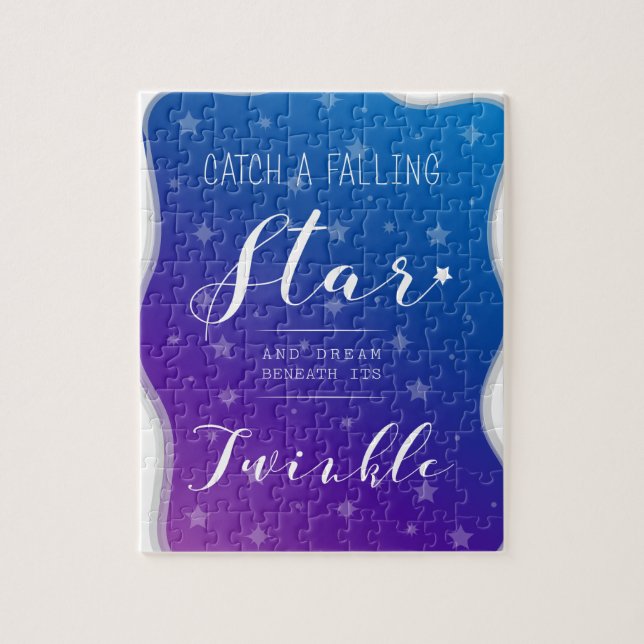 Puzzle Atrapar una estrella que cae (Vertical)