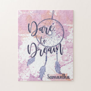 Puzzle Atrevete a Soñar Dreamcatcher Acuarela Personaliza
