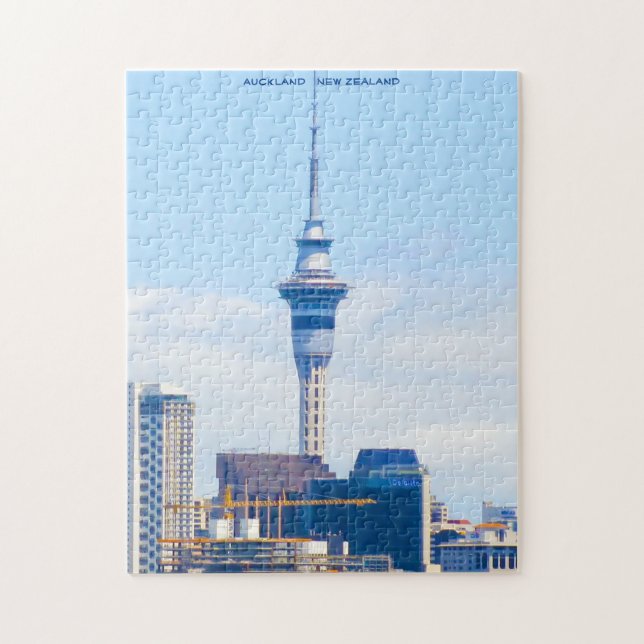 Puzzle Auckland Nueva Zelanda (Vertical)
