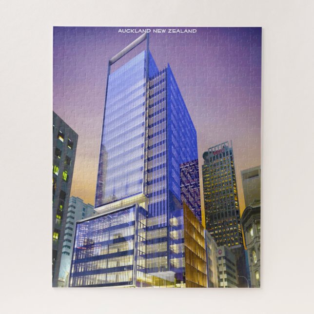 Puzzle Auckland Nueva Zelanda (Vertical)