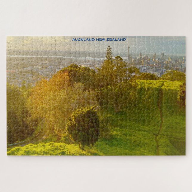 Puzzle Auckland Nueva Zelanda (Horizontal)