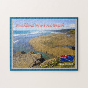 Puzzle Auckland - Playa Muriwai - Nueva Zelanda -