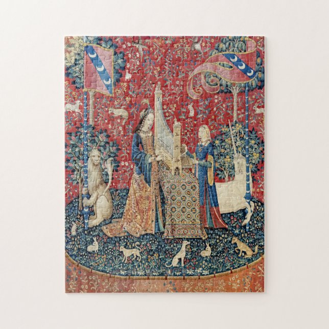 Puzzle Audiencia de la Dama y el Unicornio (Vertical)