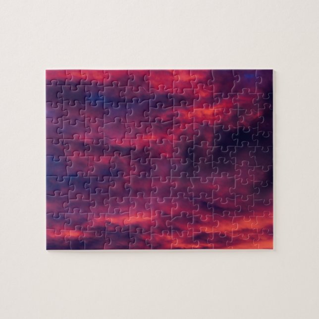 Puzzle august red (Horizontal)