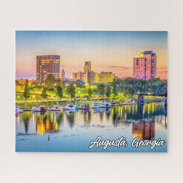 Puzzle Augusta, Georgia, Estados Unidos (Horizontal)