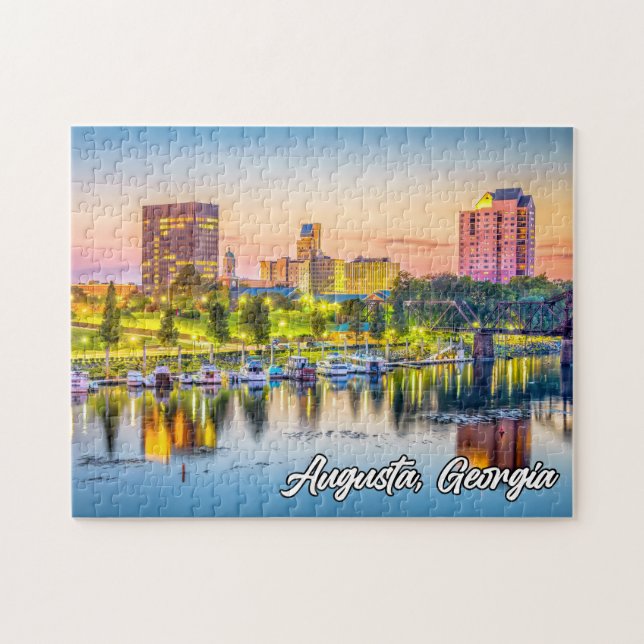 Puzzle Augusta, Georgia, Estados Unidos (Horizontal)