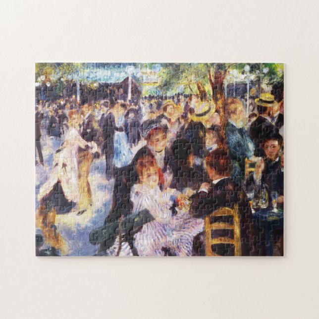 Puzzle Auguste Renoir - baile en el la Galette de Le (Horizontal)