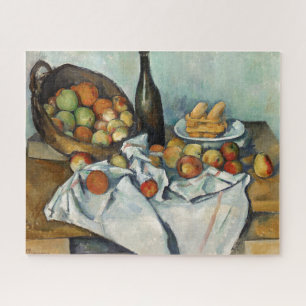 Puzzle Aún las manzanas de la vida canasta Cezanne Pintur