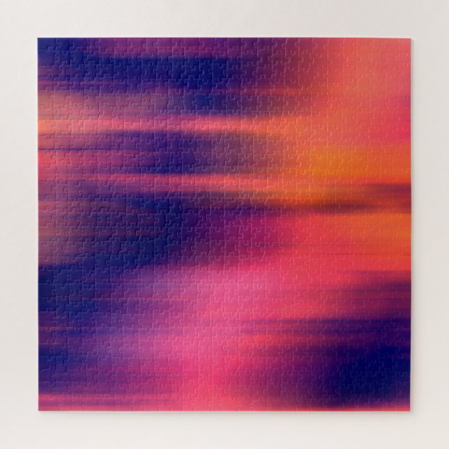 Puzzle Aura Gradiente Pastel Soñador Borroso Abstracto (Vertical)