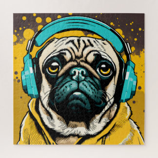 Puzzle Auriculares con micrófono