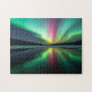 Puzzle Aurora boreal