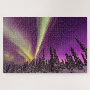 Puzzle Aurora Boreal Luces del Norte Fairbanks Alaska