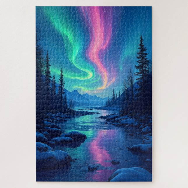 Puzzle Aurora Borealis (Vertical)