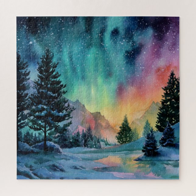 Puzzle Aurora Borealis (Vertical)