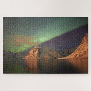 Puzzle Aurora Borealis, luces polares