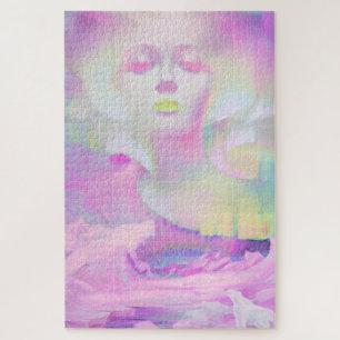Puzzle Aurora de Clive Henry pasteles rosados