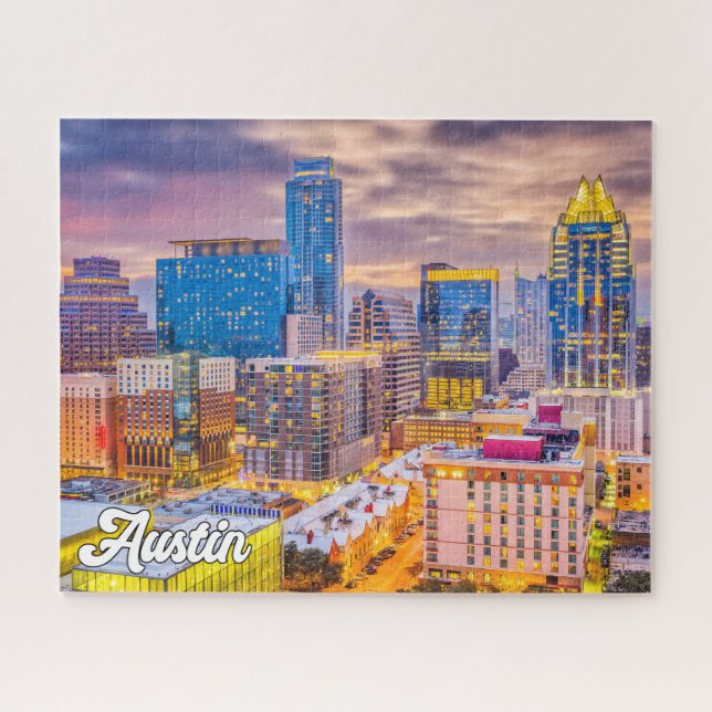 Puzzle Austin, Texas, EE. UU. (Horizontal)
