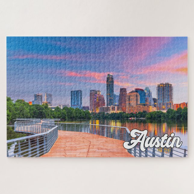 Puzzle Austin, Texas, Estados Unidos (Horizontal)