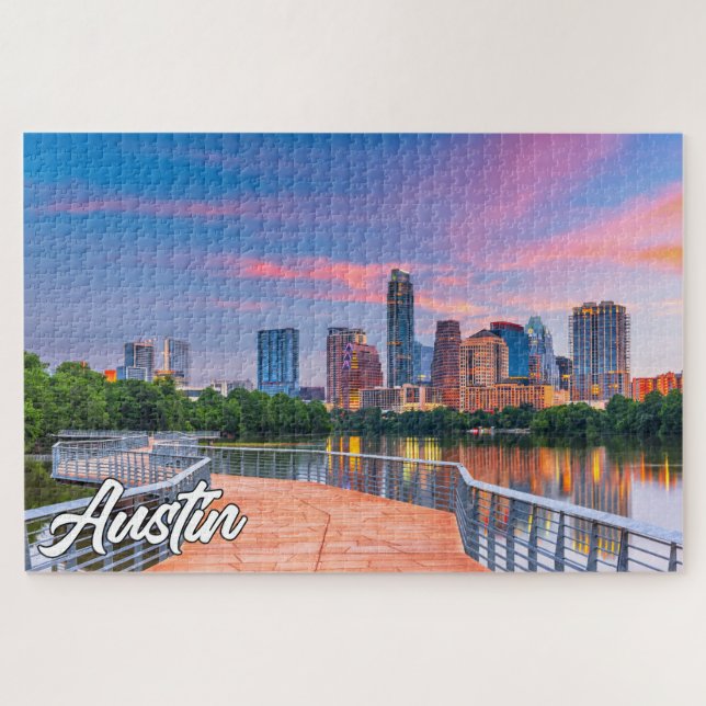 Puzzle Austin, Texas, Estados Unidos (Horizontal)