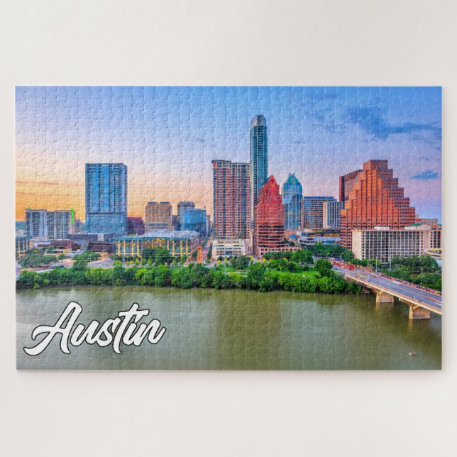 Puzzle Austin, Texas, Estados Unidos (Horizontal)