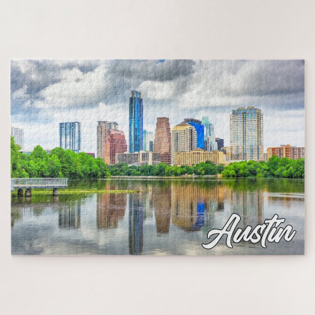 Puzzle Austin, Texas, Estados Unidos (Horizontal)