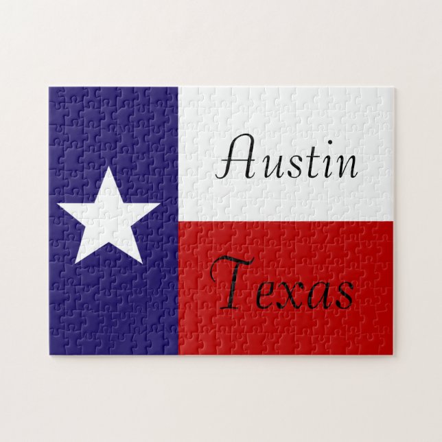 Puzzle Austin Texas Poster (Horizontal)