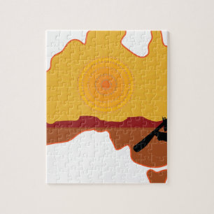 Puzzle Australia aborigen