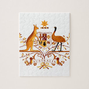 Puzzle Australia COA Marrón