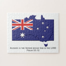 Puzzle AUSTRALIA | Nación Bendecida | BANDERA AUSTRALIANA