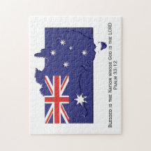 AUSTRALIA | Nación Bendecida | BANDERA AUSTRALIANA