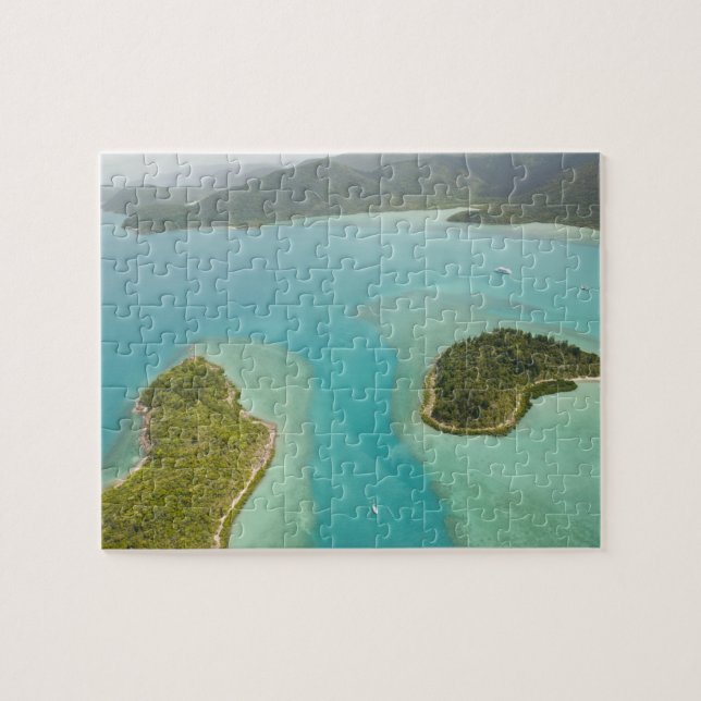Puzzle Australia, Queensland, costa de Whitsunday, (Horizontal)